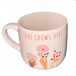 Threshold | “Love Grows Here” Mug | Pink 15oz